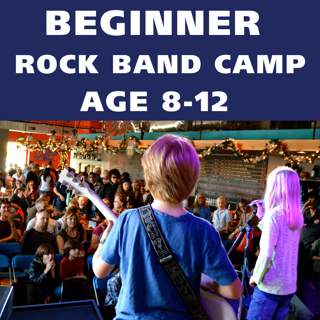 Rock Band Camp for Beginners Age 8-12 - Band Aid School of Music ATX